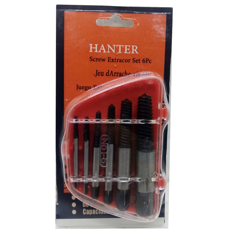 قلاویز چپ گرد هانتر مدل SD600 بسته 6 عددی