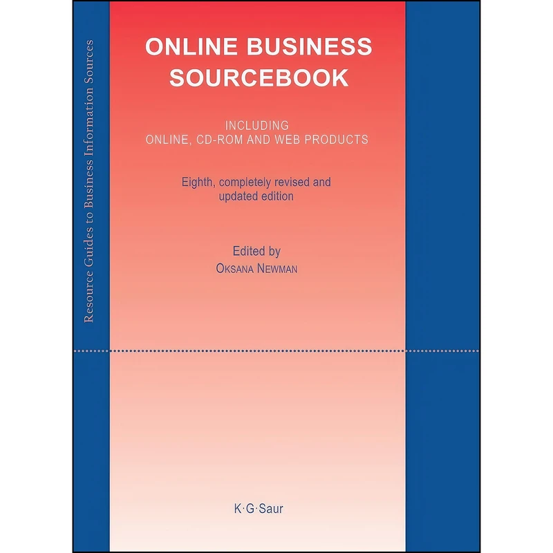 کتاب Online Business Sourcebook  اثر Oksana Newman انتشارات De Gruyter