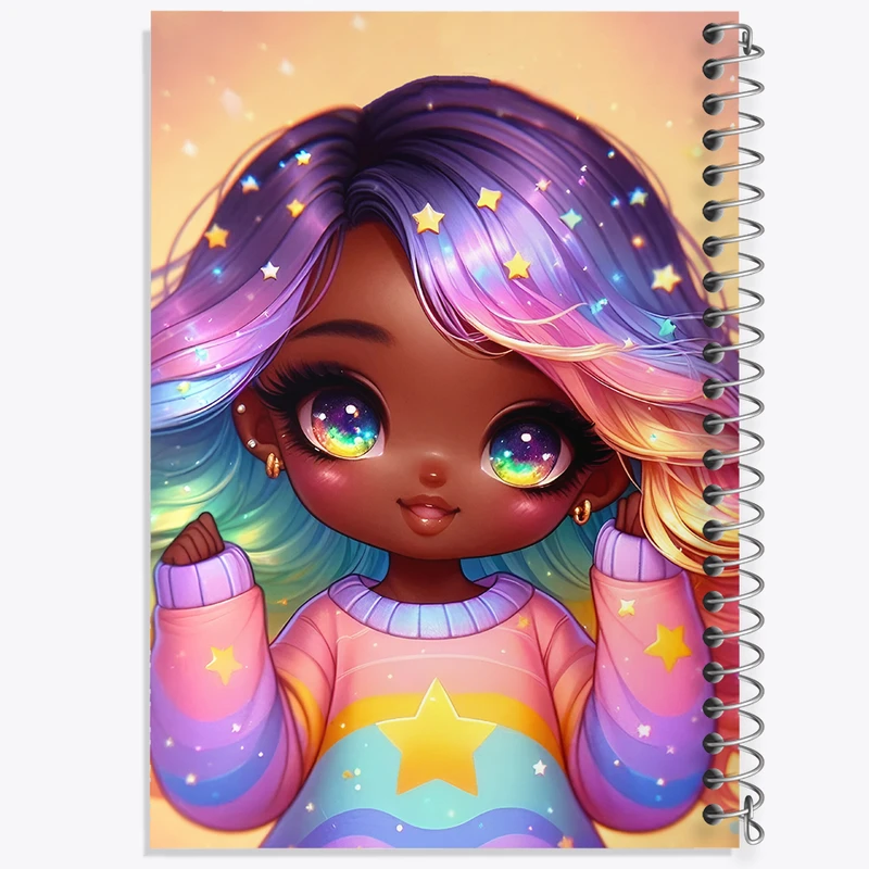 دفتر لیست خرید 50 برگ خندالو طرح دخترانه کیوت کد F6052