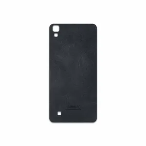 MAHOOT Graphite Buffalo Leather Cover Sticker for LG X Power