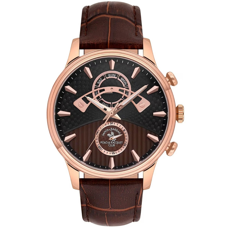 ساعت مچی عقربه‌ای مردانه کوارتز سانتا باربارا پولو راکت کلاب مدل SB.1.10593-4