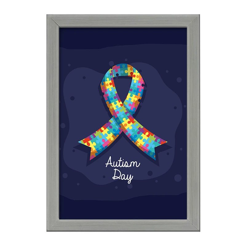 تابلو خندالو طرح اتیسم Autism کد 26718