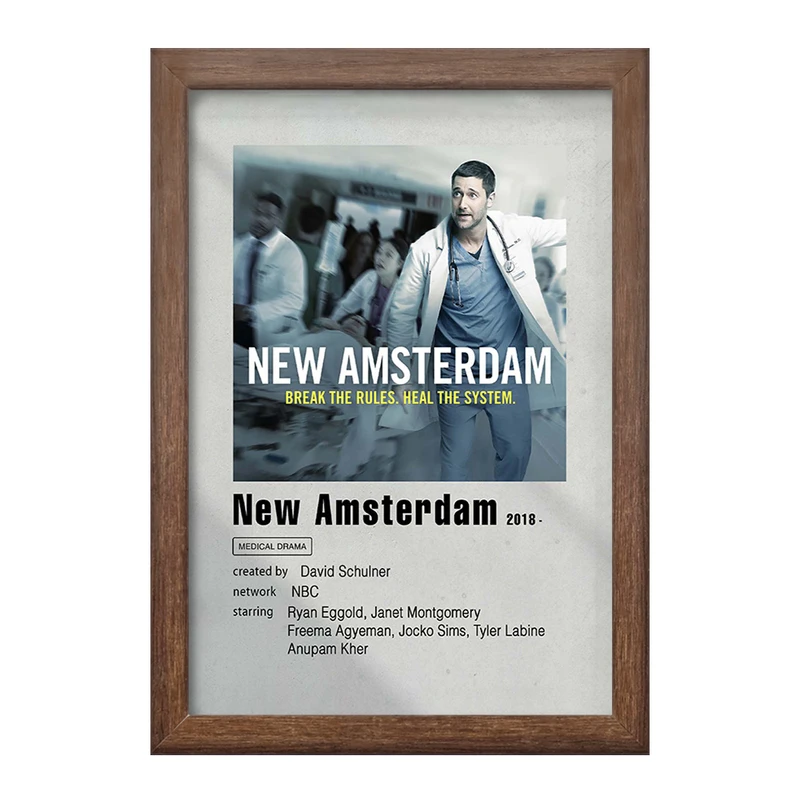 تابلو خندالو طرح نیو آمستردام (New amsterdam) کد F11274