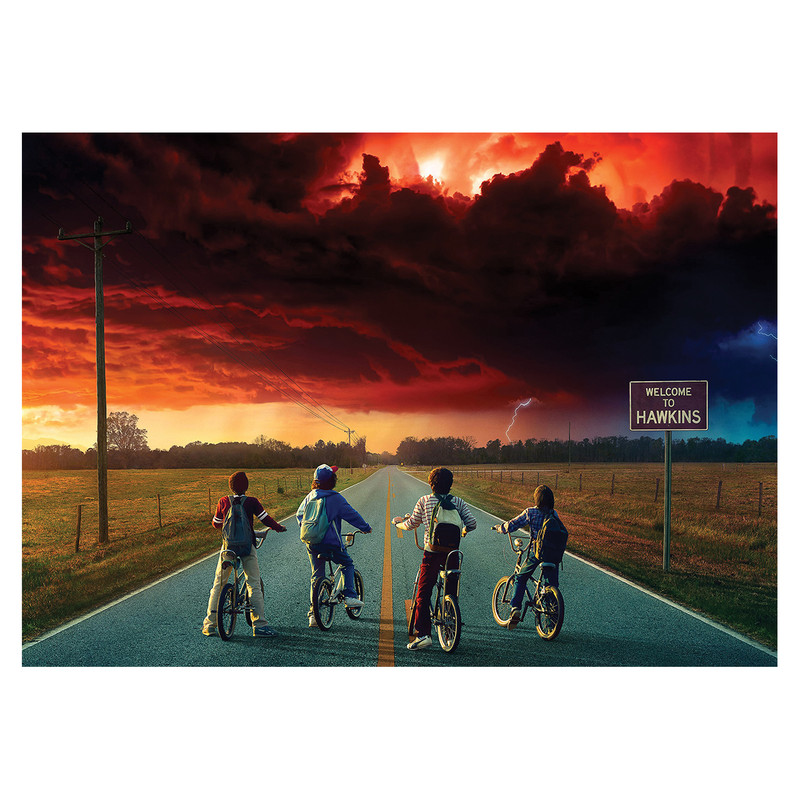 پوستر طرح چیزهای عجیب کد 1390 -Stranger Things