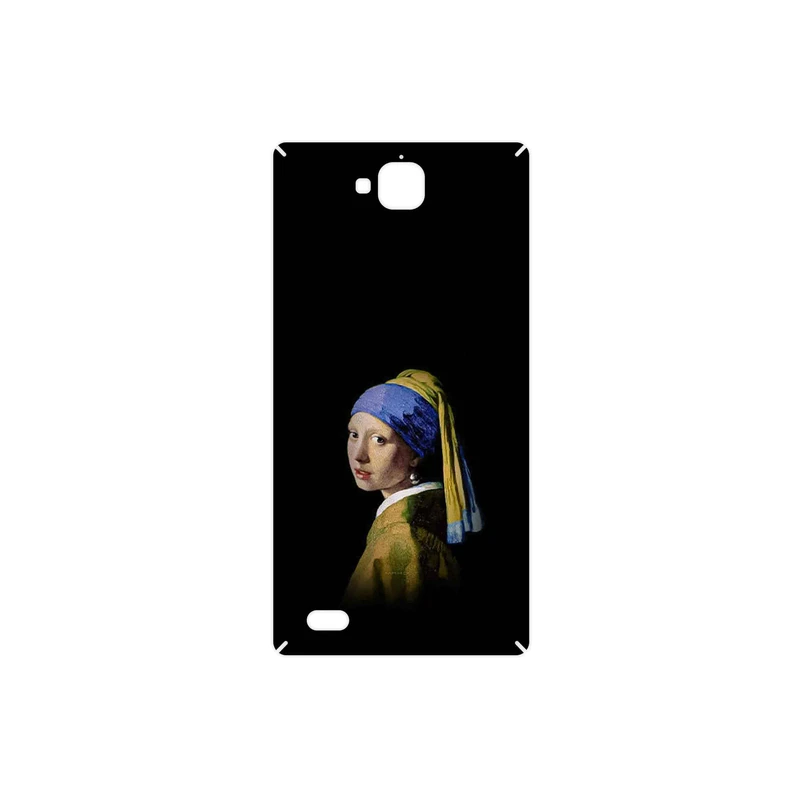 برچسب پوششی ماهوت مدل Girl with a Pearl Earring of Vermeer مناسب برای گوشی موبایل آنر 3C
