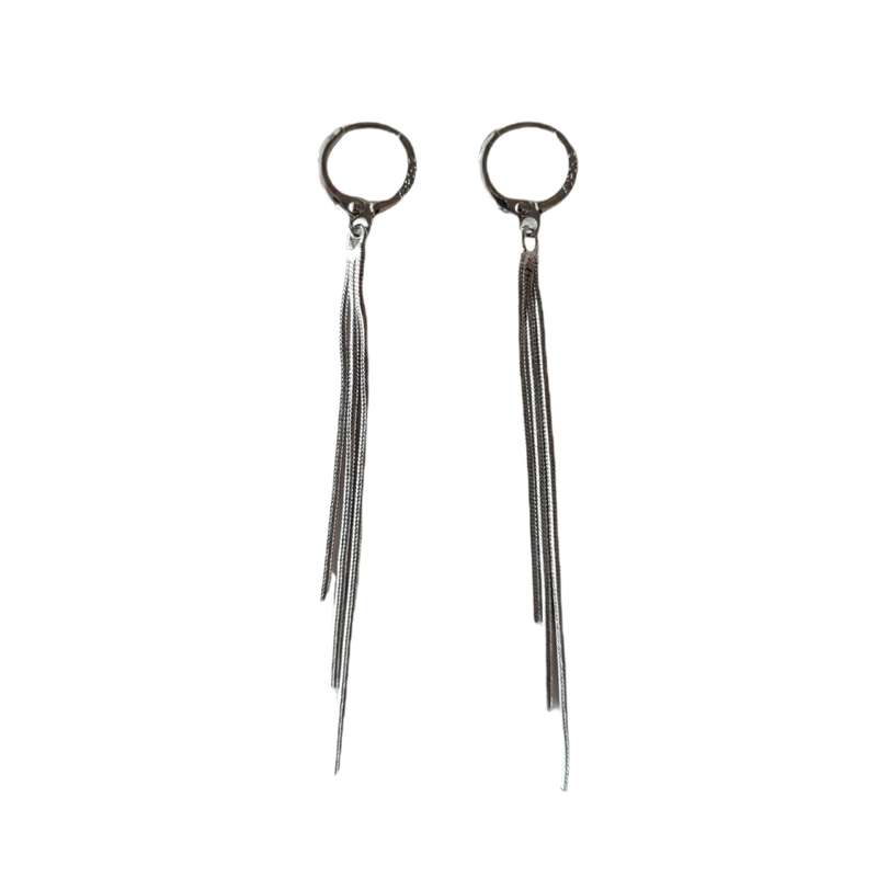 گوشواره زنانه ژوپینگ مدل ریش ریشی