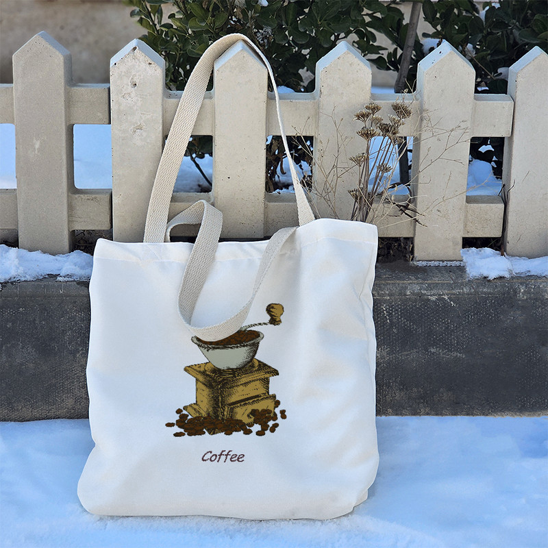 ساک خرید خندالو مدل قهوه کد H1636