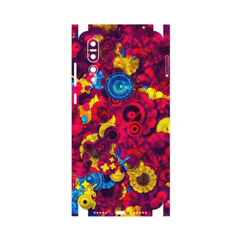 برچسب پوششی ماهوت مدل Vector Flower Garden Digital Art-FullSkin مناسب برای گوشی موبایل هوآوی P20 Pro