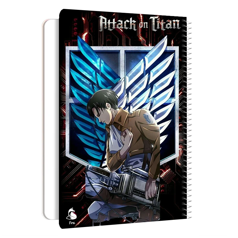 دفتر نقاشی فاکس طرح اتک آف تایتان کد AT07