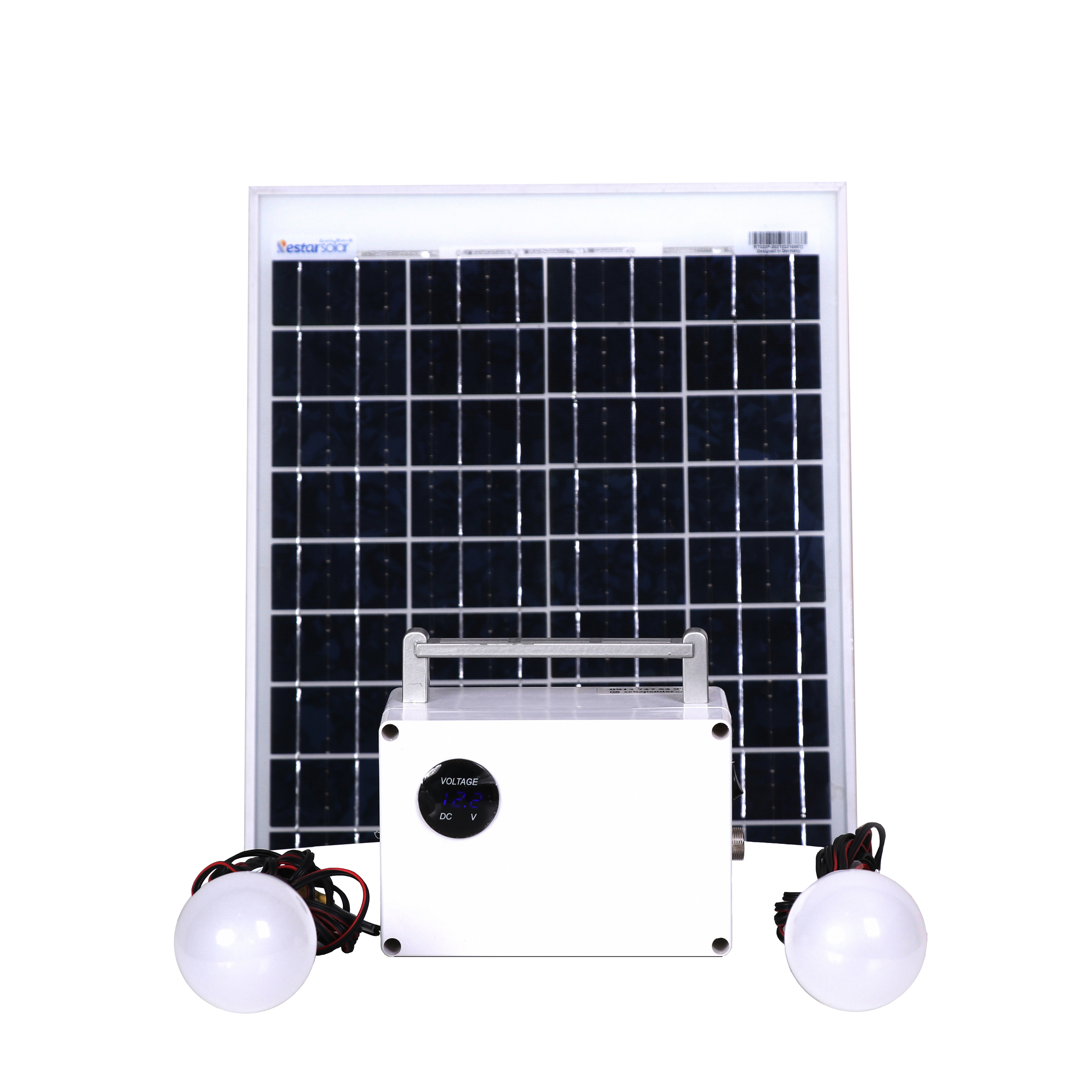 سیستم روشنایی خورشیدی مدل SCPK-20 ظرفیت 95 وات