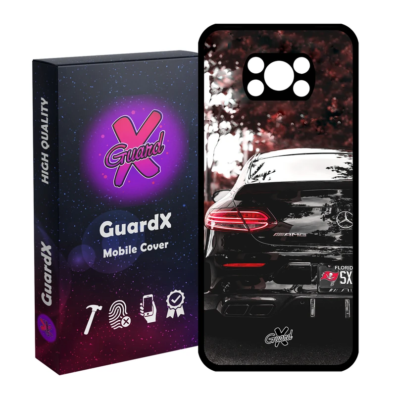کاور گارد ایکس طرح Benz مدل Glass10350 مناسب برای گوشی موبایل شیائومی Poco X3 Pro