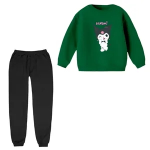 ست سویشرت آستین بلند و شلوار راحتی بچگانه مدل کرومی کد 16