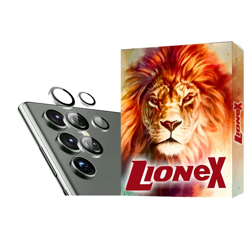 محافظ لنز دوربین لایونکس  مدل RINGLIO مناسب برای گوشی موبایل سامسونگ Galaxy S23 Ultra 5G