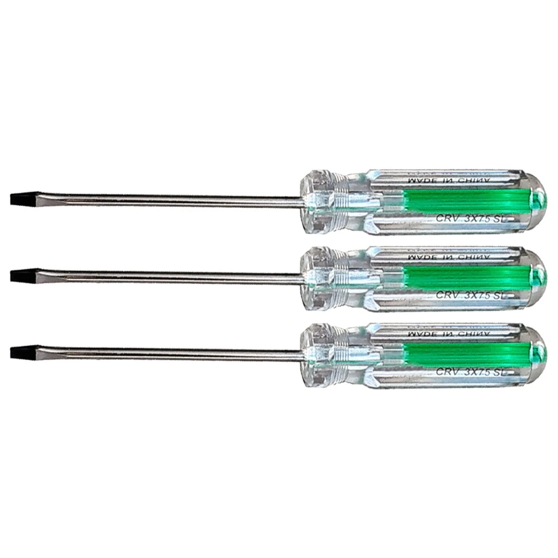 پیچ گوشتی دوسو میکس مدل HT -003x75 مجموعه 3عددی