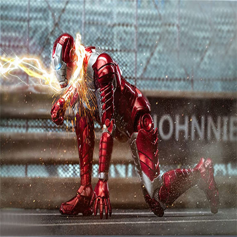 اکشن فیگور مدل iron man mark5 zd toys