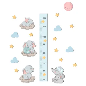 استیکر چوبی کودک باروچین مدل رویای فیلها کد 1300