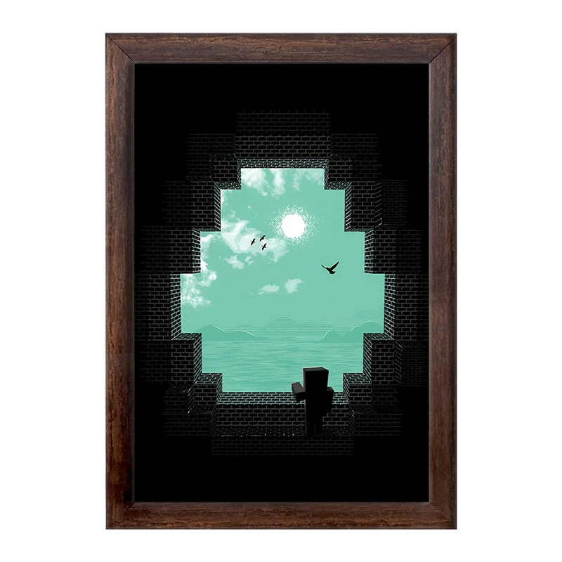 تابلو خندالو طرح ماینکرافت (Minecraft) کد F3487