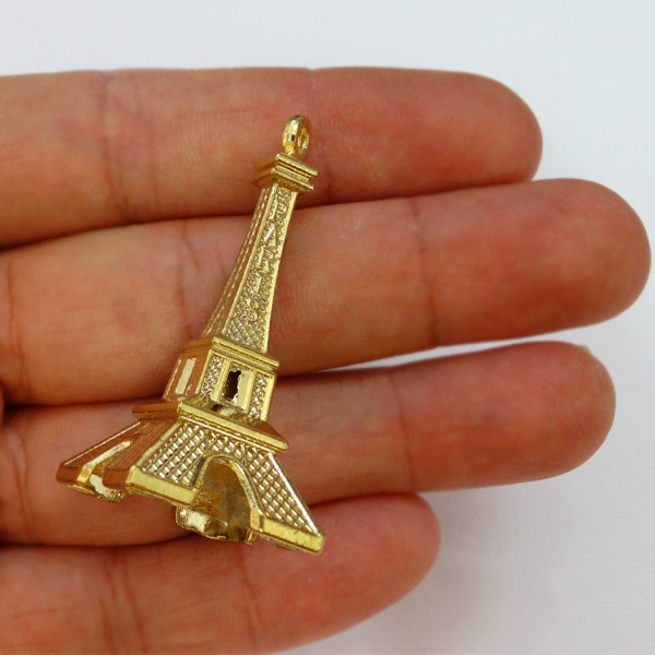 آویز گردنبند مدل برج ایفل کد AG 582