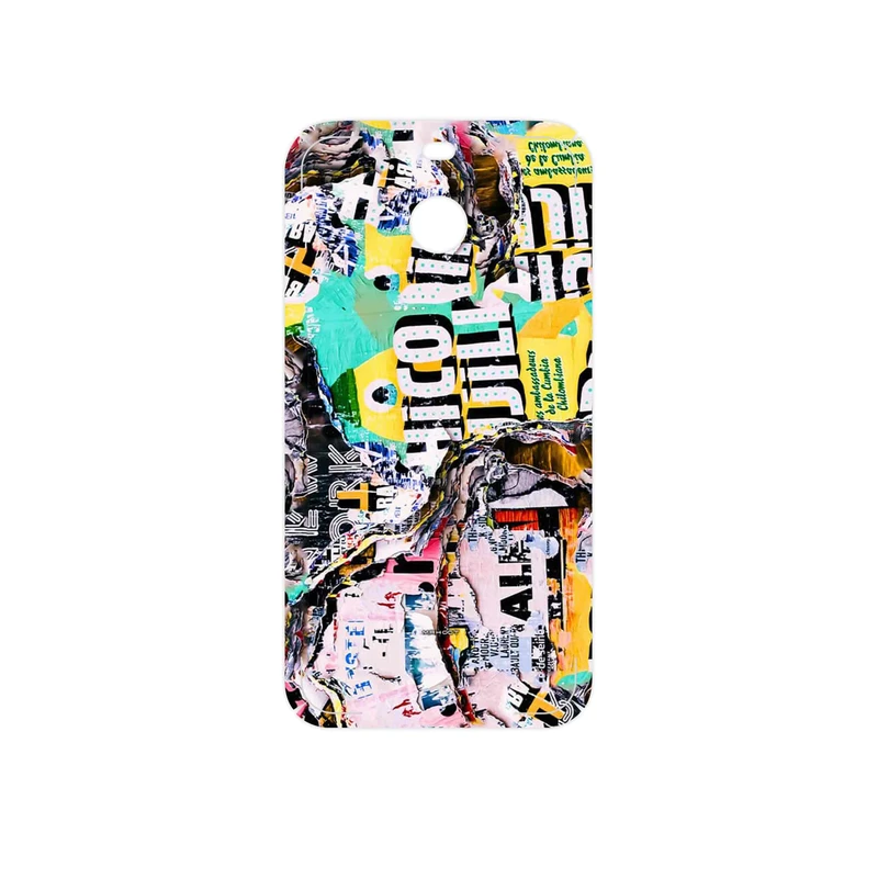 برچسب پوششی ماهوت مدل Collage of Teared Paper مناسب برای گوشی موبایل اچ تی سی 10 Evo