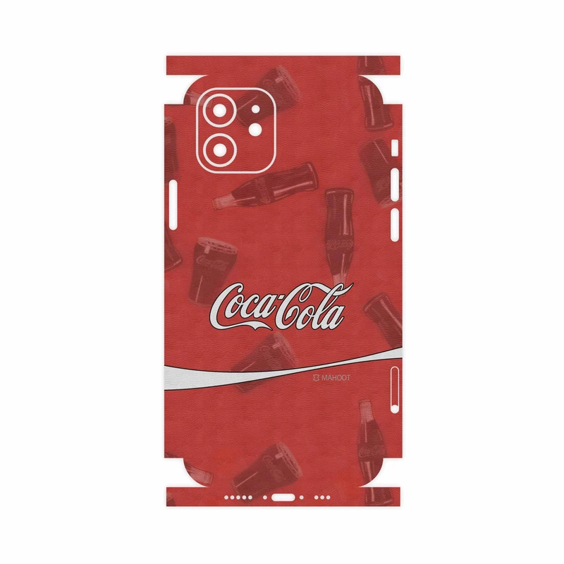 برچسب پوششی ماهوت مدل Coca-Cola-Logo-FullSkin مناسب برای گوشی موبایل اپل iPhone 12