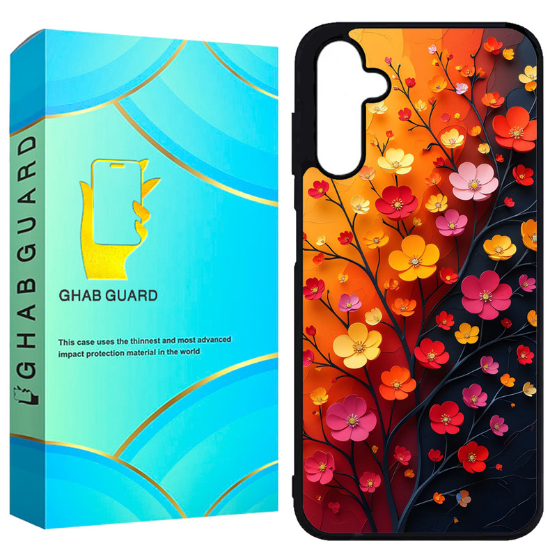 کاور قاب گارد طرح گل مدل GCHPA25 مناسب برای گوشی موبایل سامسونگ Galaxy A25