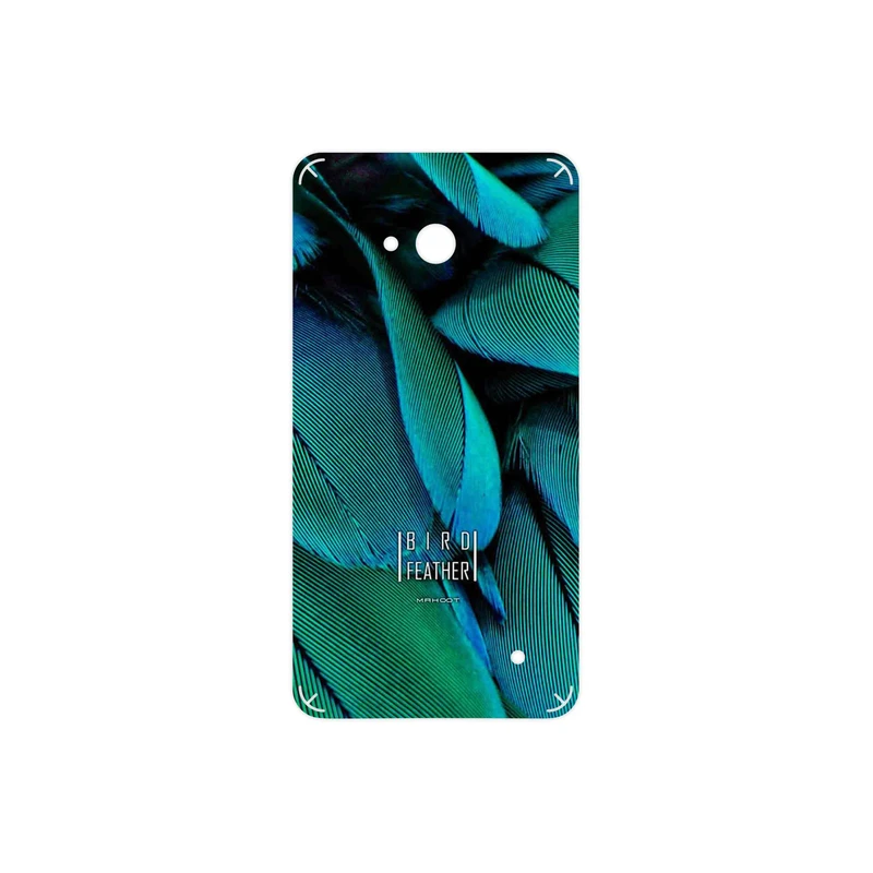برچسب پوششی ماهوت مدل Green Feather مناسب برای گوشی موبایل مایکروسافت Lumia 640