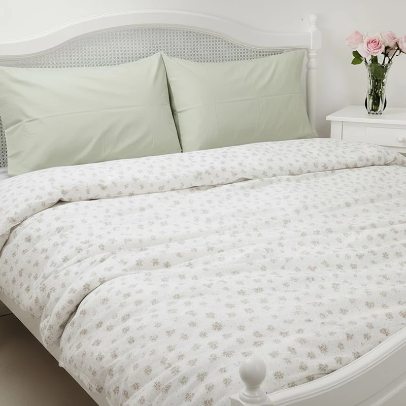 روکش لحاف پنبه انگلیش هوم مدل Rosy Life یک نفره سایز 220x160 سانتی‌متر