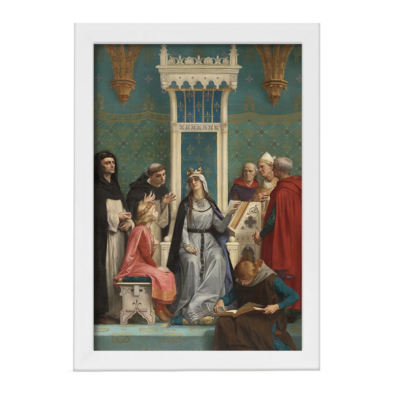 تابلو خندالو مدل نقاشی سنت لوئیس الکساندر کابانل کد F12172