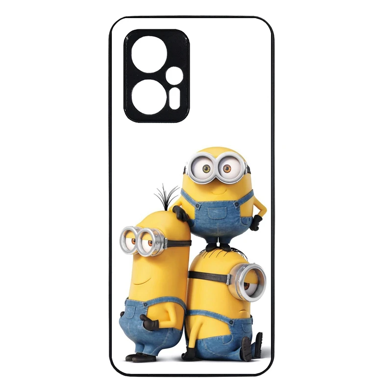 کاور گالری وبفر طرح مینیون ها مناسب برای گوشی موبایل شیائومی poco x4 gt