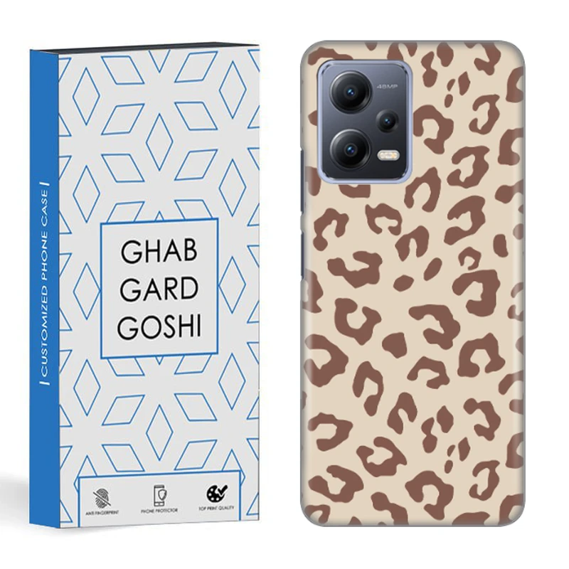 کاور قاب گارد گوشی طرح پلنگی کد DIMO-060 مناسب برای گوشی موبایل شیائومی redmi note 12 5g / poco x5 5g