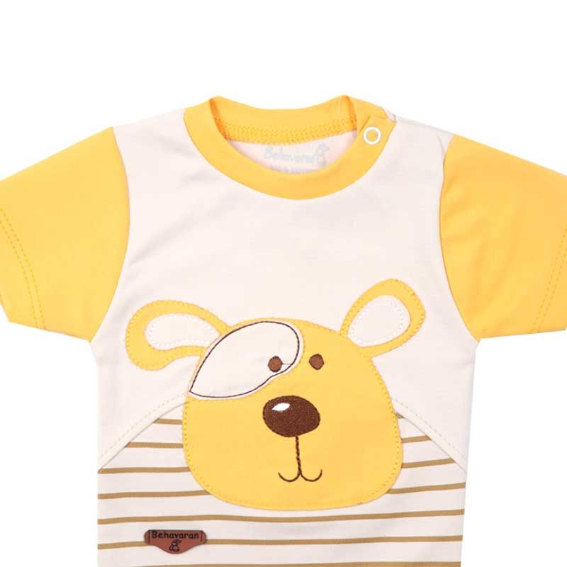 ست بادی و شلوار نوزادی به آوران مدل هورام 77285493 - - 5