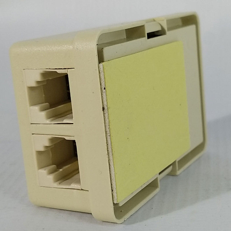 مبدل سوکت تلفن 1 به 2 کد 006HB