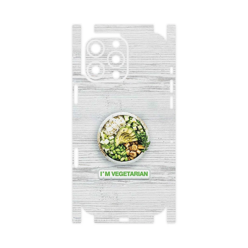 برچسب پوششی ماهوت مدل Im_vegetarian-FullSkin مناسب برای گوشی موبایل اپل iPhone 16 Pro Max
