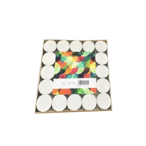 شمع وارمر سپهر آسیا کندل مدل tealight بسته 50 عددی