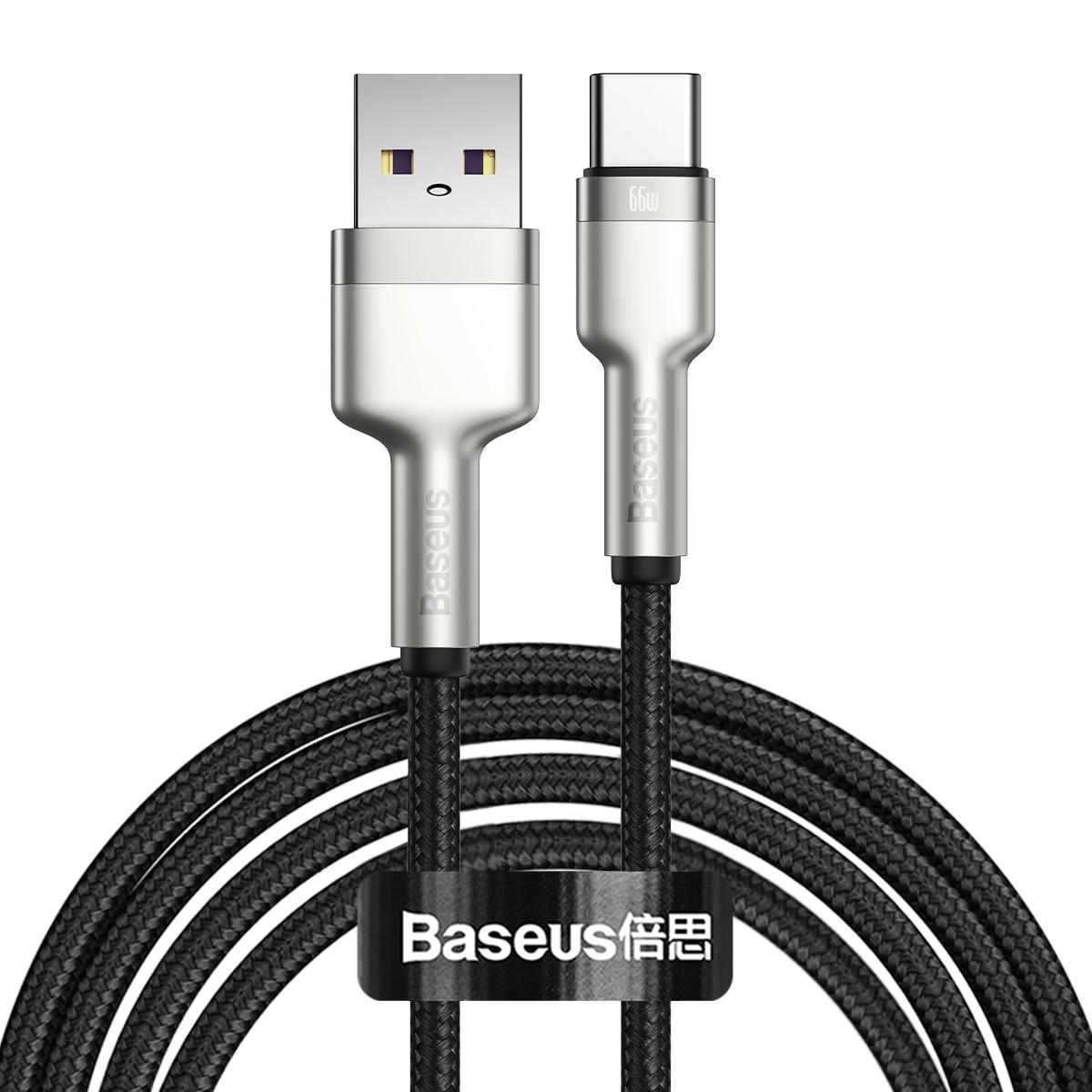 نقد و بررسی کابل تبدیل USB به USB-C باسیوس مدل 66w طول 2متر توسط خریداران
