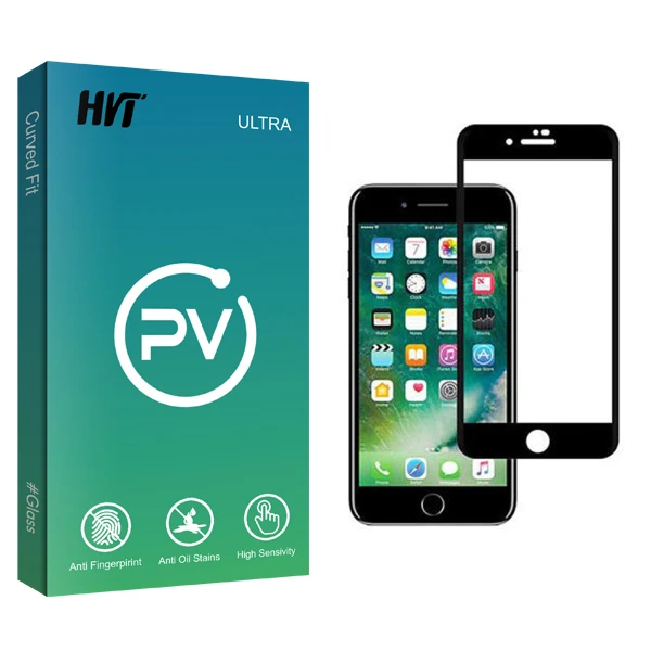 محافظ صفحه نمایش سرامیکی اچ وی تی مدل PV glass مناسب برای گوشی موبایل اپل iPhone 8 Plus