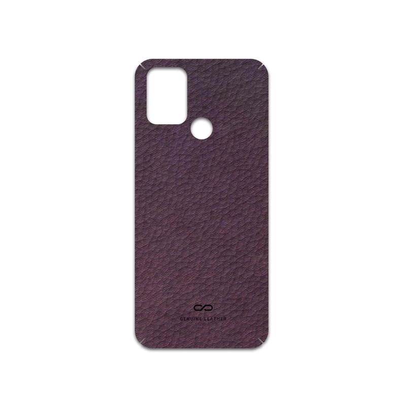 برچسب پوششی ماهوت مدل Purple-Leather مناسب برای گوشی موبایل جی پلاس S10 2022