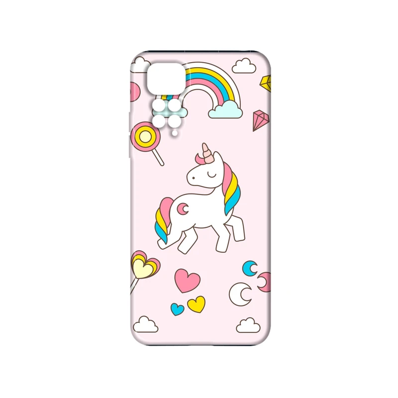 کاور مدل یونیکورن کد 187 مناسب برای گوشی موبایل شیائومی Redmi Note 11 4G / Note 11s