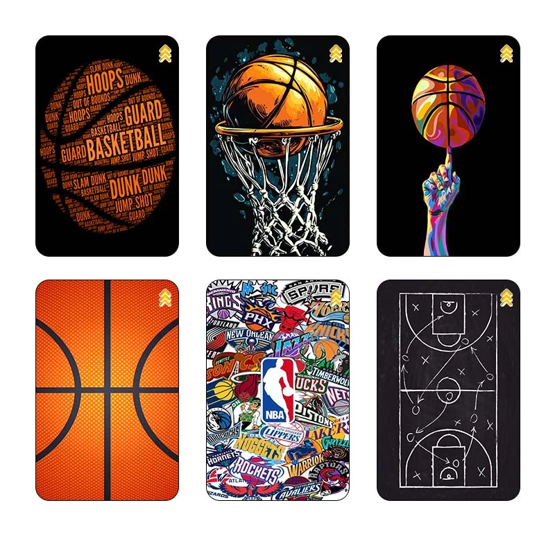 استيکر کارت کارنيکا طرح عاشق بسکتبال کد 60426 مجموعه 6 عددی