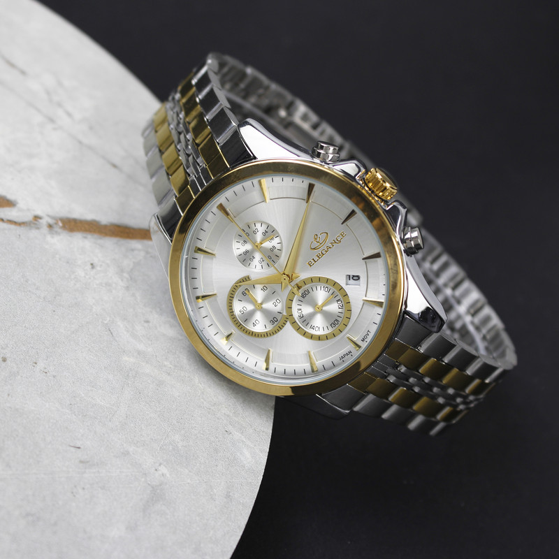 ساعت مچی عقربهای مردانه کوارتز الگنگس مدل CMS7392