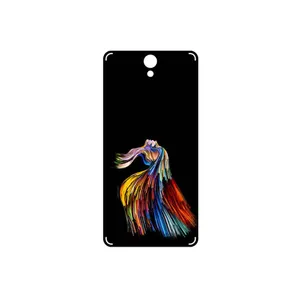MAHOOT Rainbow Hair Digital Art Cover Sticker for Lenovo Vibe S1