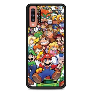 AKAM AMC-WSGA70-SUPER MARIO5 Cover For Samsung Galaxy A70