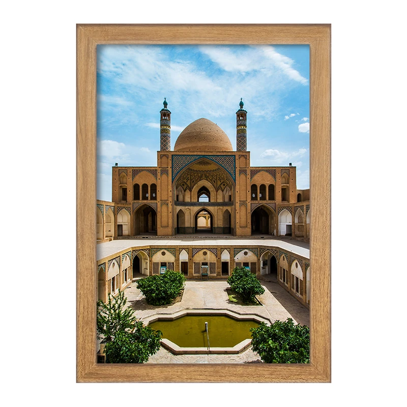 تابلو خندالو مدل مسجد آقابزرگ کاشان کد 37389