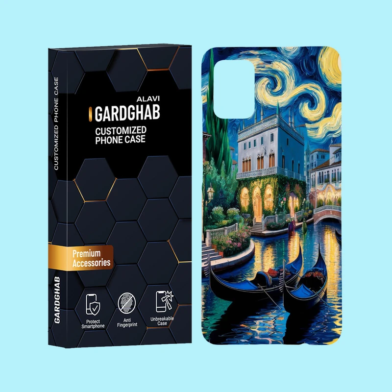 کاور گارد قاب علوی مدل هنری مناسب برای گوشی موبایل سامسونگ Galaxy A51 4G