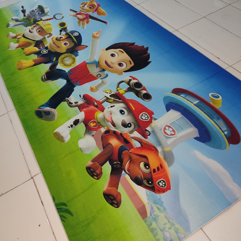 فرش پارچه ای مدل کودک کد A9748