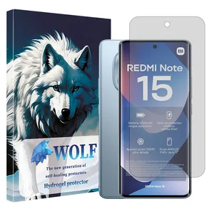 Wolf Tough model transparent screen protector suitable for Xiaomi Redmi Note 15 4G mobile phone