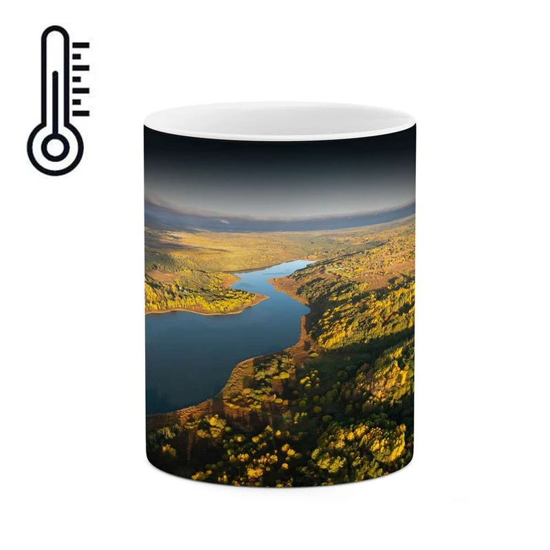 ماگ حرارتی کاکتی مدل منظره کد mgh15448