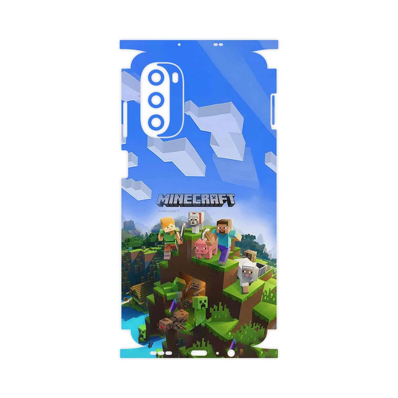 برچسب پوششی ماهوت مدل Minecraft_Game-FullSkin مناسب برای گوشی موبایل موتورولا Moto G52