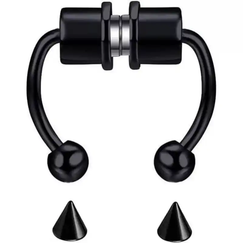 پیرسینگ مدل فیک بینی آهنربایی