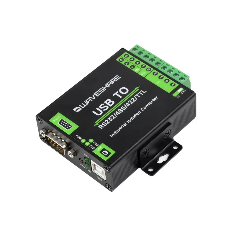 مبدل صنعتی USB به سریال ویوشیر مدل RS232/485/422/TTL